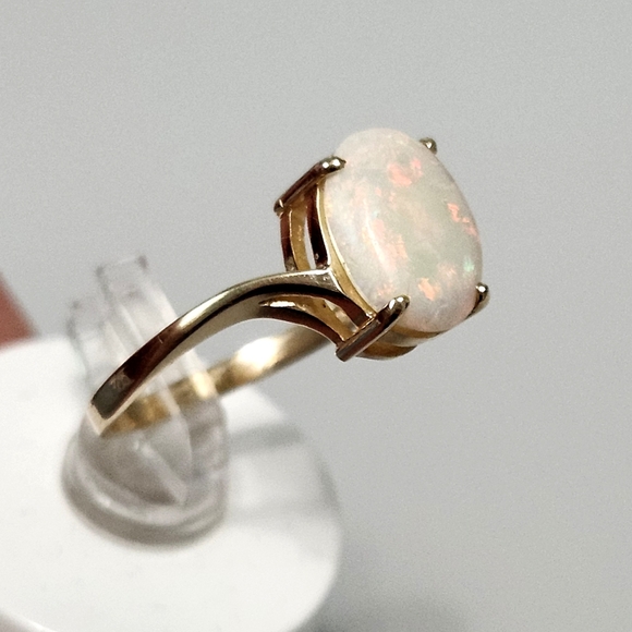 OPAL 14K Gold Ring Certificate - Picture 10 of 16